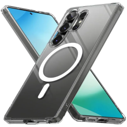 غطاء مغناطيسي شفاف لهاتف Samsung Galaxy S25 Ultra | تواصل ليبيا